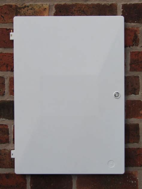 electrical box door|outside electric meter cupboard door.